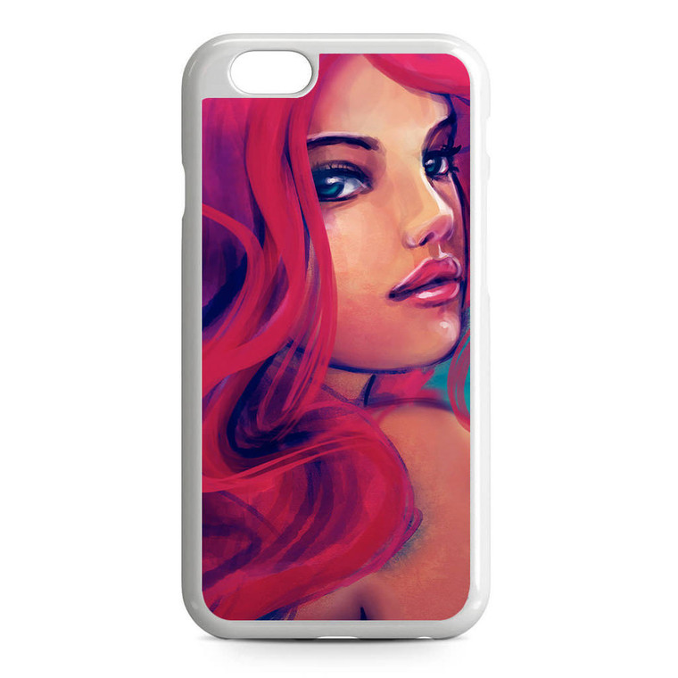 Beauty Hair Ariel Little Mermaid iPhone 6/6S Case