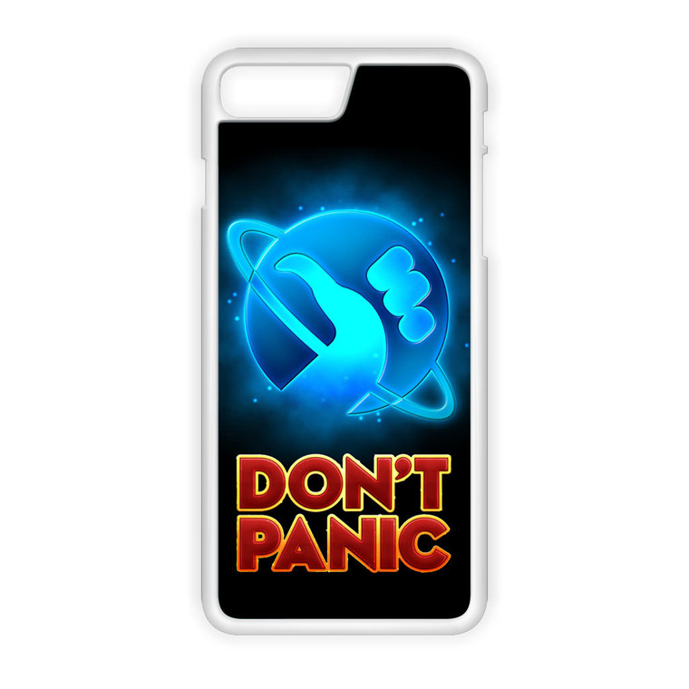 Hitchhiker's Guide To The Galaxy Dont Panic iPhone 7 Plus Case
