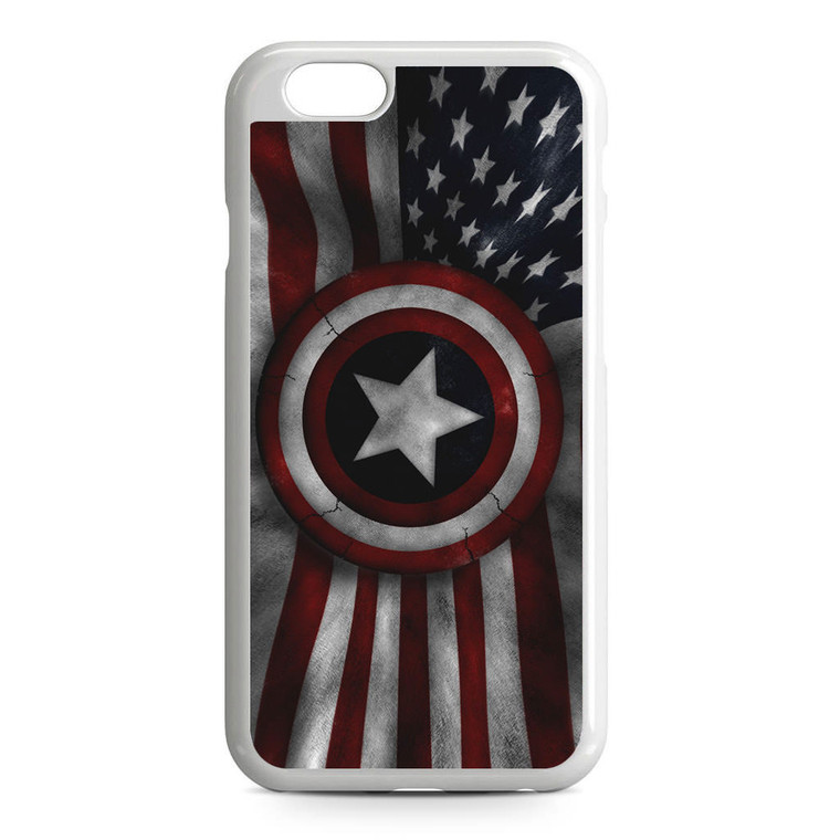 Captain America flag iPhone 6/6S Case