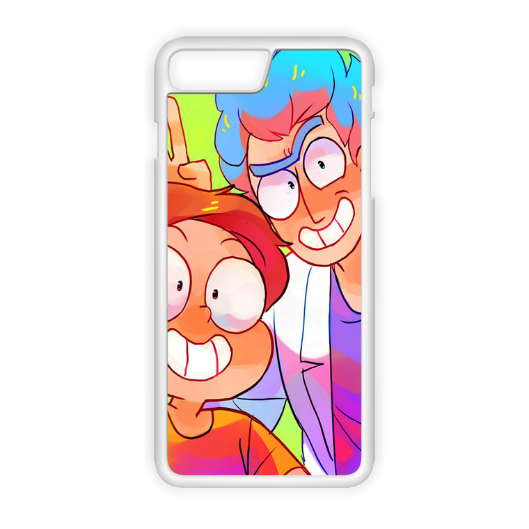 Rick and Morty Drawing iPhone 7 Plus Case