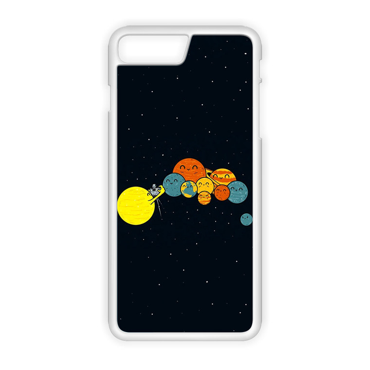 Planet Cute Illustration iPhone 7 Plus Case