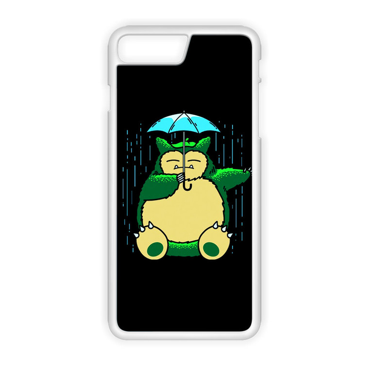 Cute Snorlax Umbrella iPhone 7 Plus Case