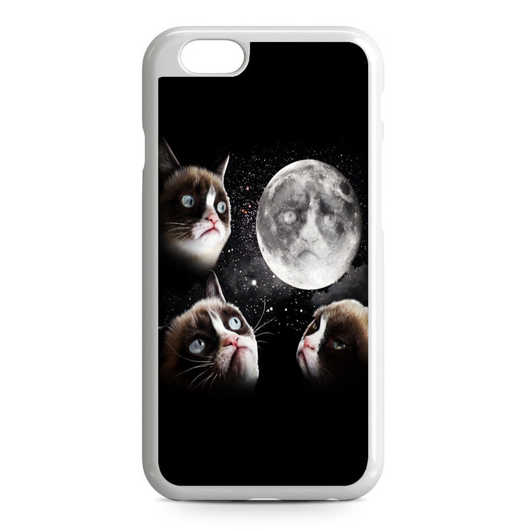 Grumpy Cat and The Moon iPhone 6/6S Case