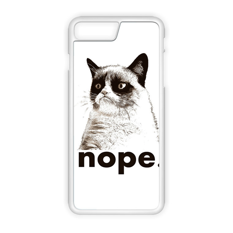 Nope grumpy Cat iPhone 7 Plus Case