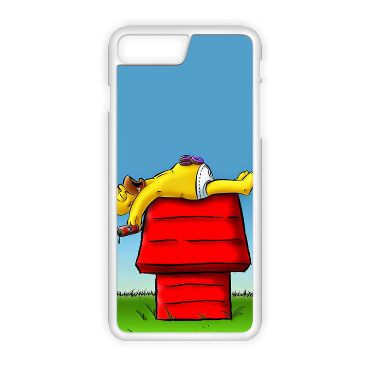 Homer X Snoopy iPhone 7 Plus Case