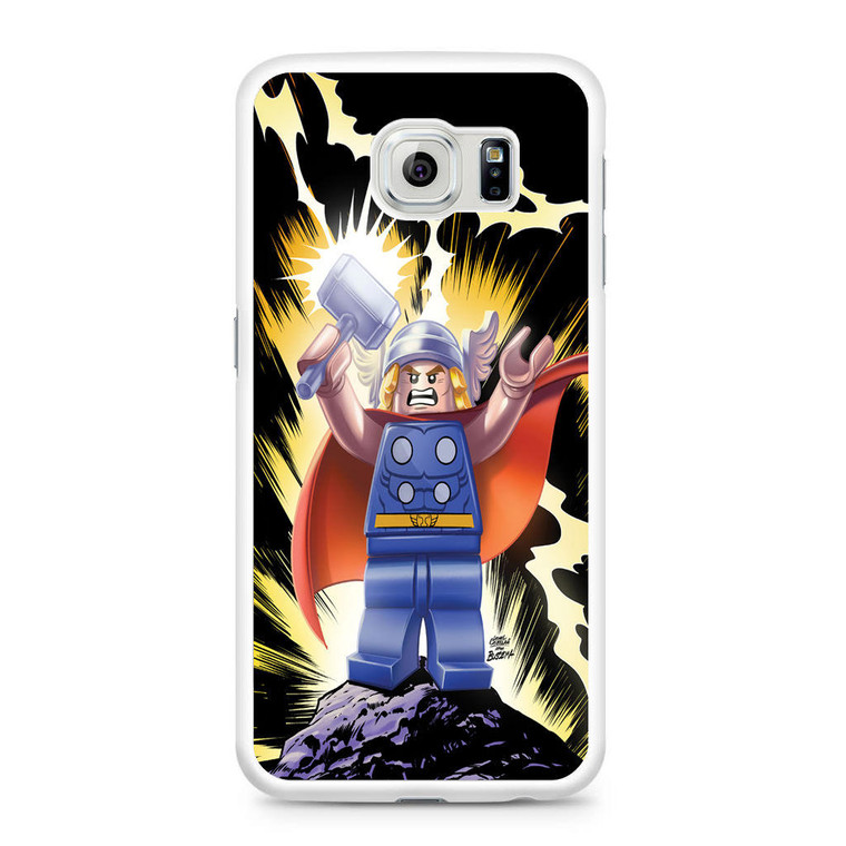 Thor Marvel Lego Samsung Galaxy S6 Case