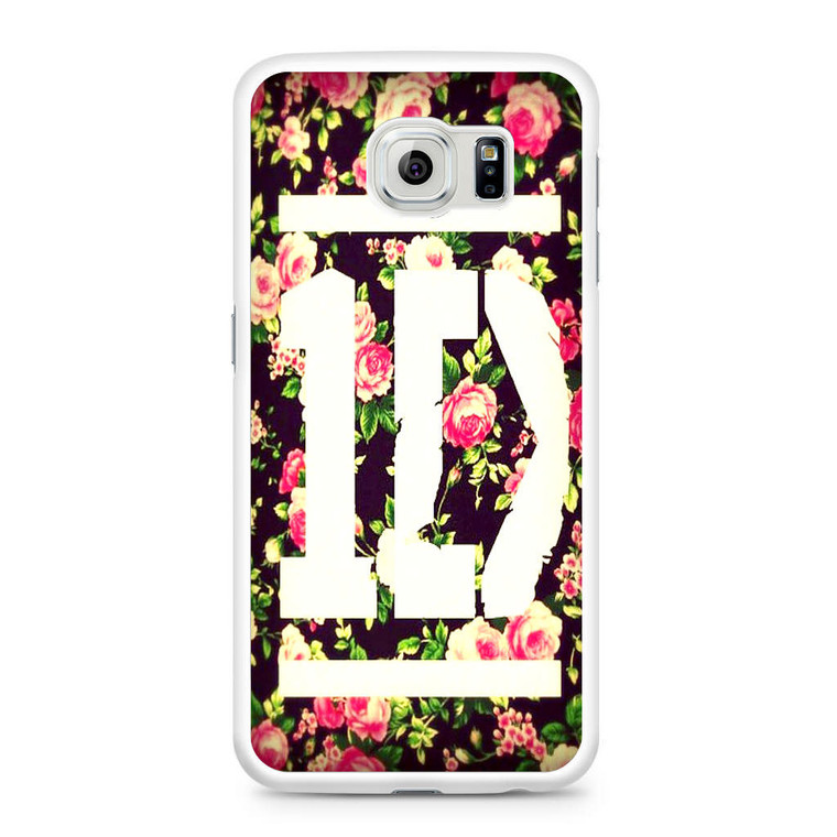 1D Logo Flower Samsung Galaxy S6 Case