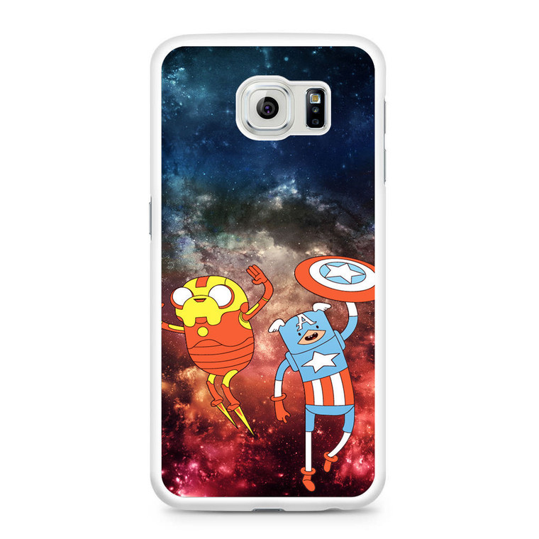 Adventure Time Avenger In Galaxy Space Samsung Galaxy S6 Case