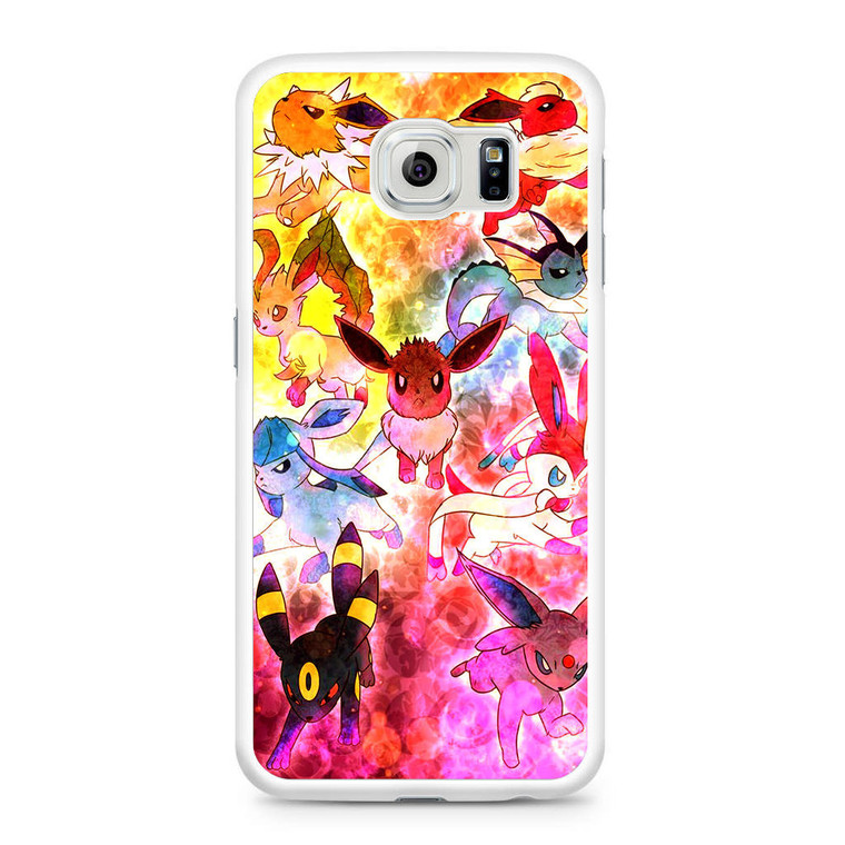 Pokemon Eevee Collage Samsung Galaxy S6 Case