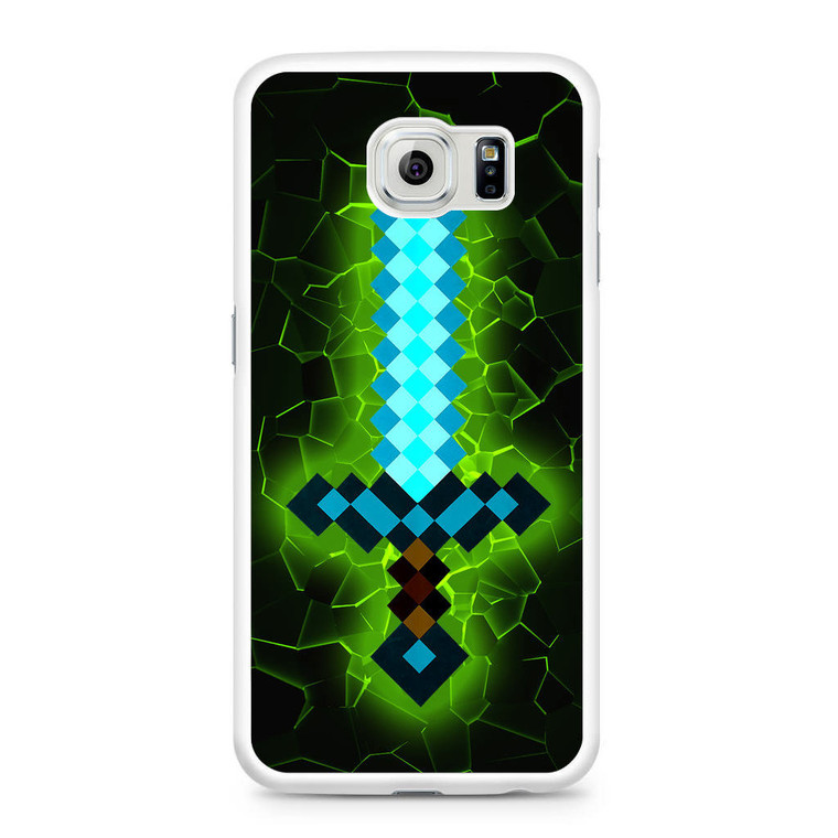 Minecraft Diamond Sword Samsung Galaxy S6 Case