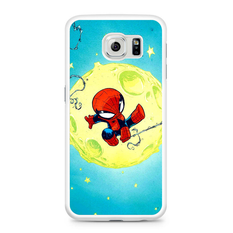 Spider Man Cute Samsung Galaxy S6 Case
