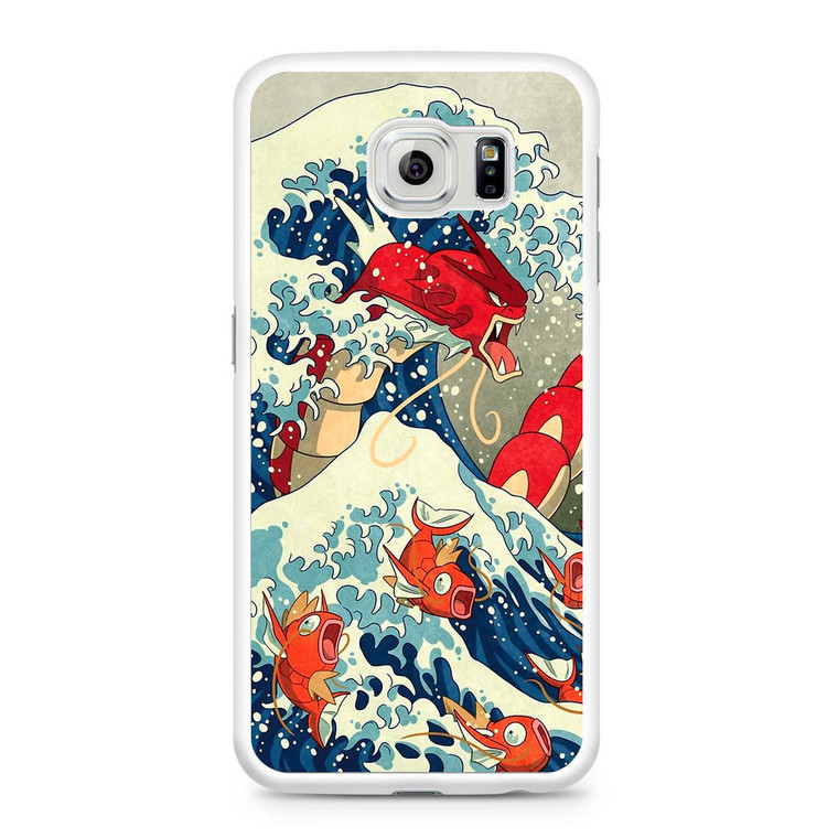 The Great Wave Of Kanto Pokemon Samsung Galaxy S6 Case