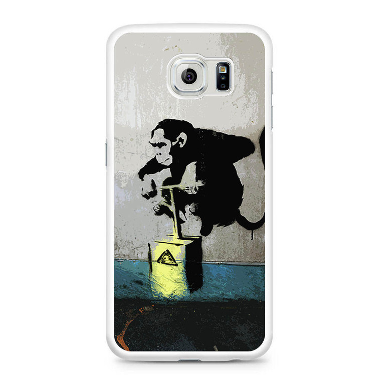 Banksy Monkey Samsung Galaxy S6 Case