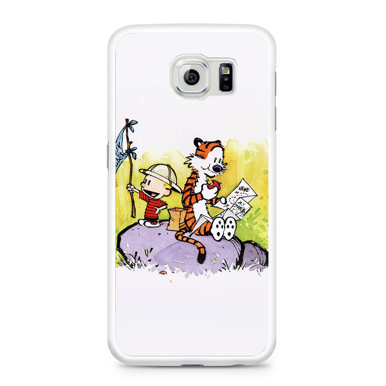 Calvin And Hobbes Travel Samsung Galaxy S6 Case