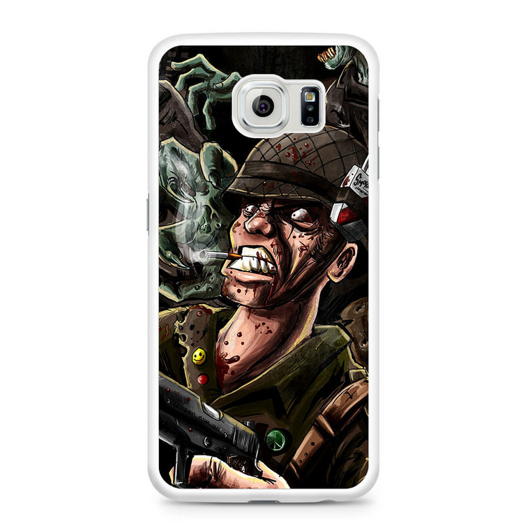 Dark Zombie Army Samsung Galaxy S6 Case