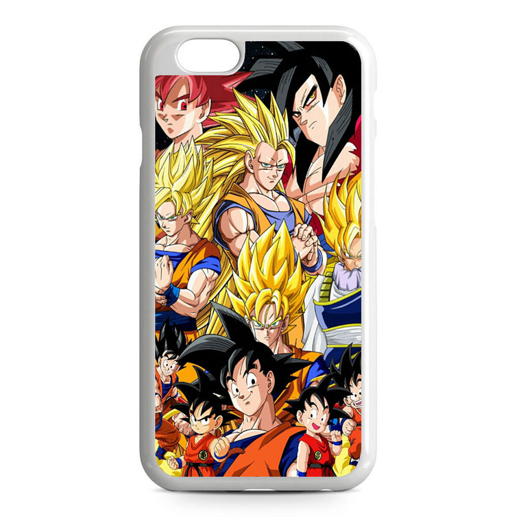 Dragon Ball Z Son Goku Collage iPhone 6/6S Case