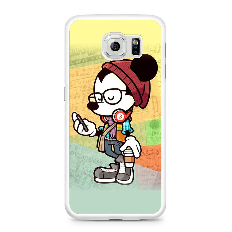 Hipster Mickey Mouse Samsung Galaxy S6 Case