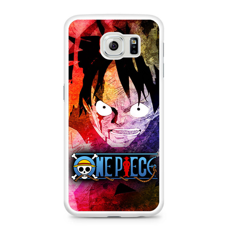 One Piece Monkey D Luffy Art Samsung Galaxy S6 Case