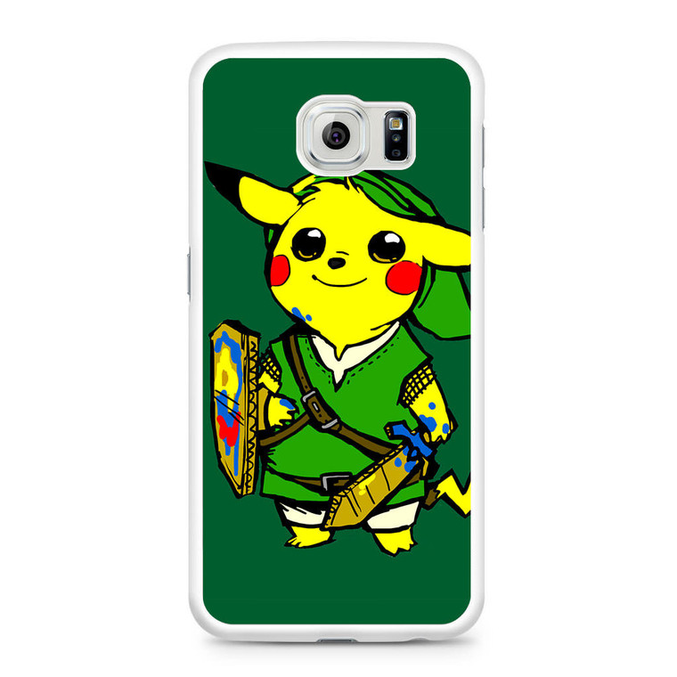 Pokemon Pikachu Zelda Samsung Galaxy S6 Case