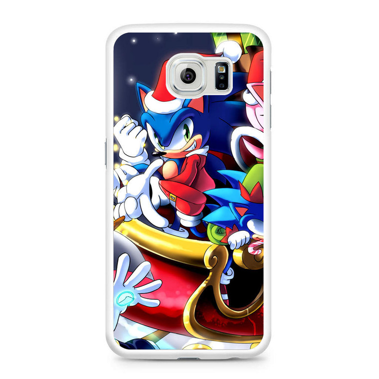 Sonic The Hedgehog Christmas Samsung Galaxy S6 Case