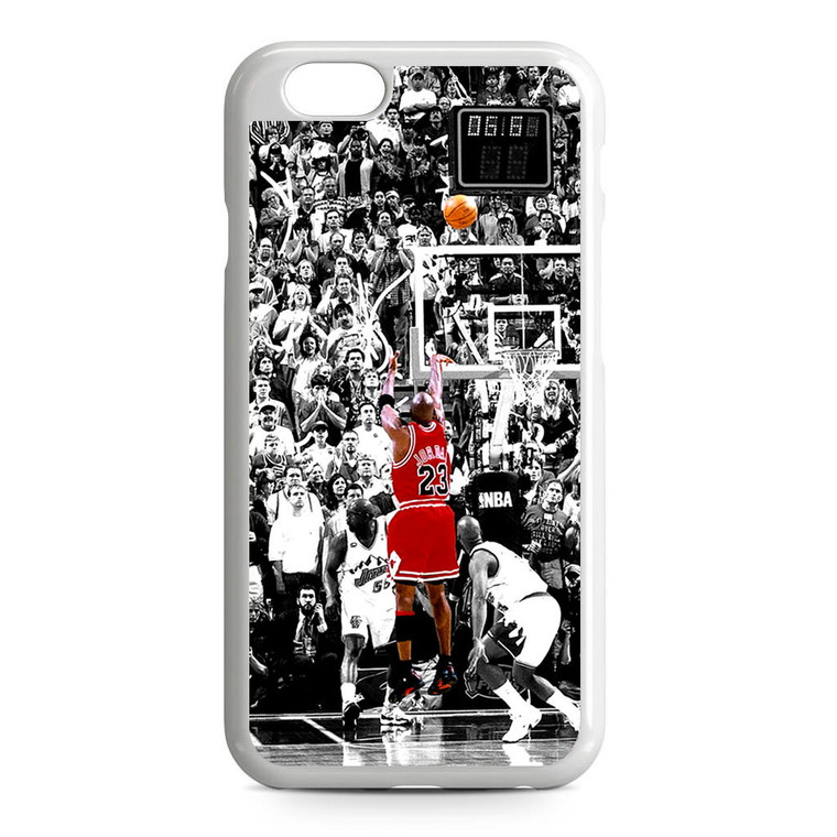 Michael Jordan Shoot in NBA iPhone 6/6S Case