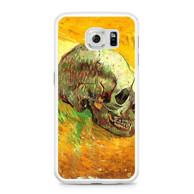 Van Gogh skull Samsung Galaxy S6 Case