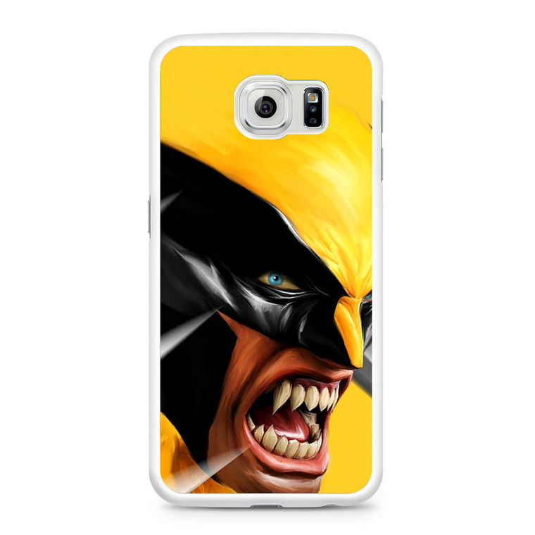 Wolverine Drawing Art Samsung Galaxy S6 Case