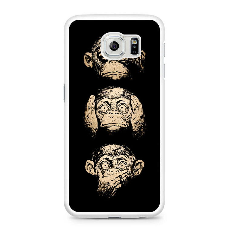 3 Wise Monkey Samsung Galaxy S6 Case