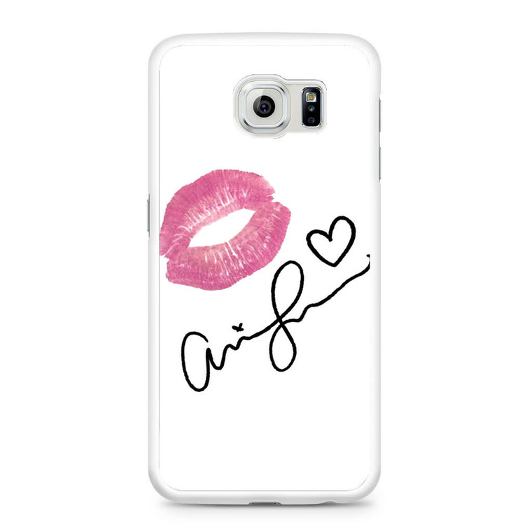 Ariana Grande Signature lips Samsung Galaxy S6 Case