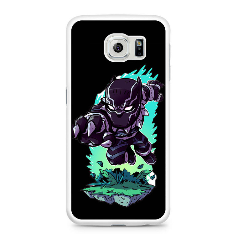 Black Panther Chibi Samsung Galaxy S6 Case