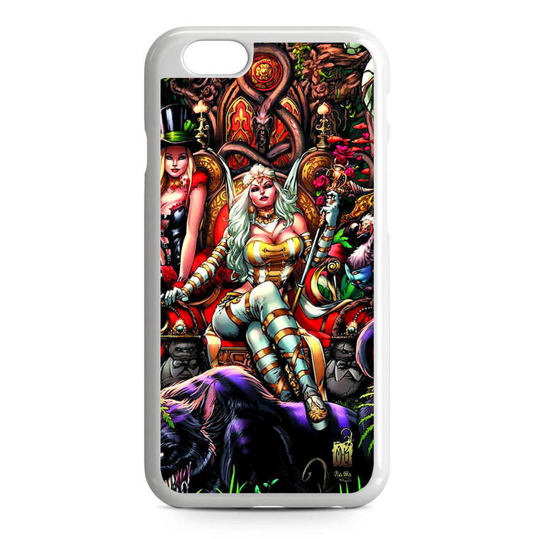 Evil Alice in Wonderland iPhone 6/6S Case