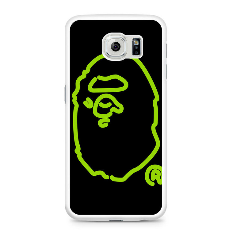 Neon Bape Samsung Galaxy S6 Case