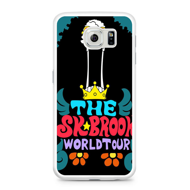 One Piece Brook World Tour Poster Samsung Galaxy S6 Case