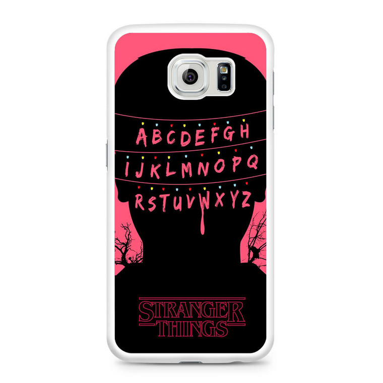 Stranger Things Alphabets Samsung Galaxy S6 Case