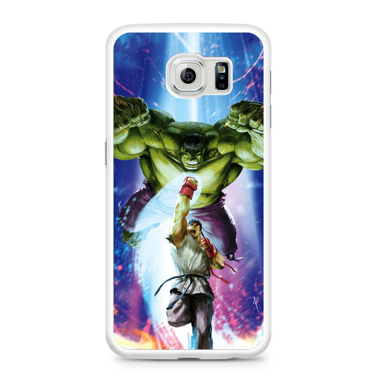 Hulk Vs Ryu Samsung Galaxy S6 Case