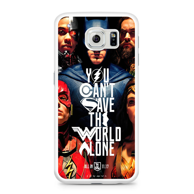 Justice League Quotes Samsung Galaxy S6 Case