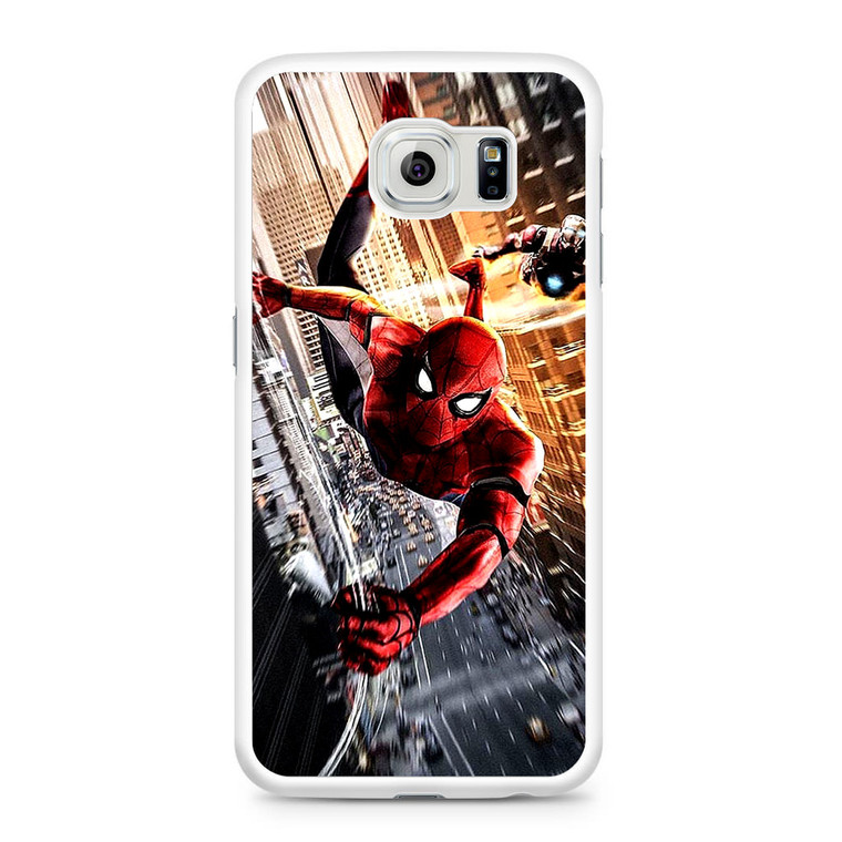 Spiderman Homecoming Poster Samsung Galaxy S6 Case