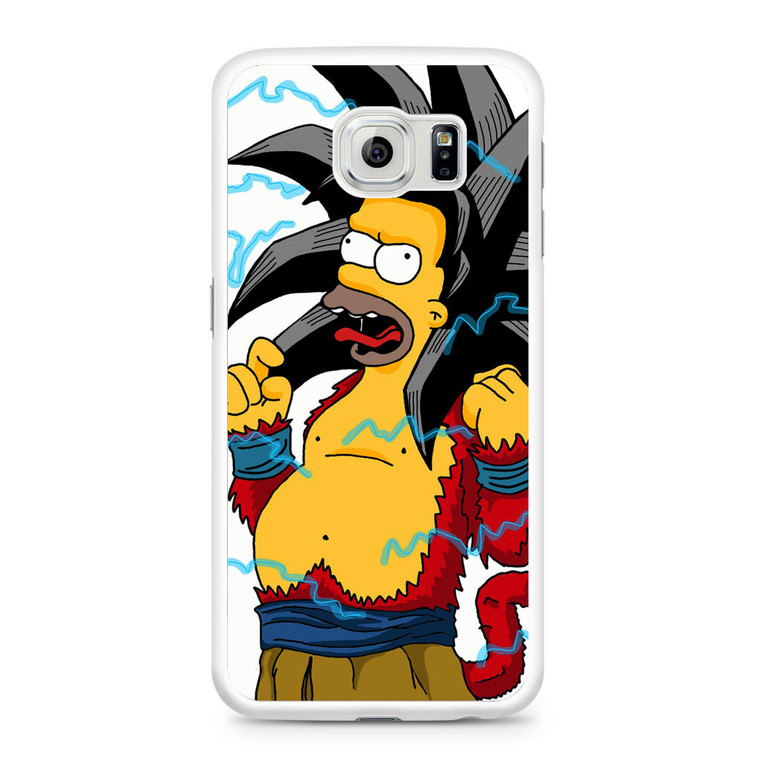 Super Saiyan Homer Samsung Galaxy S6 Case