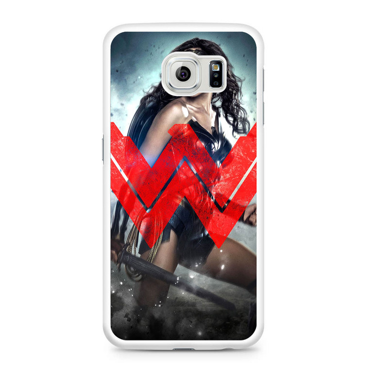 Wonder Woman Logo Dawn Of Justice Samsung Galaxy S6 Case