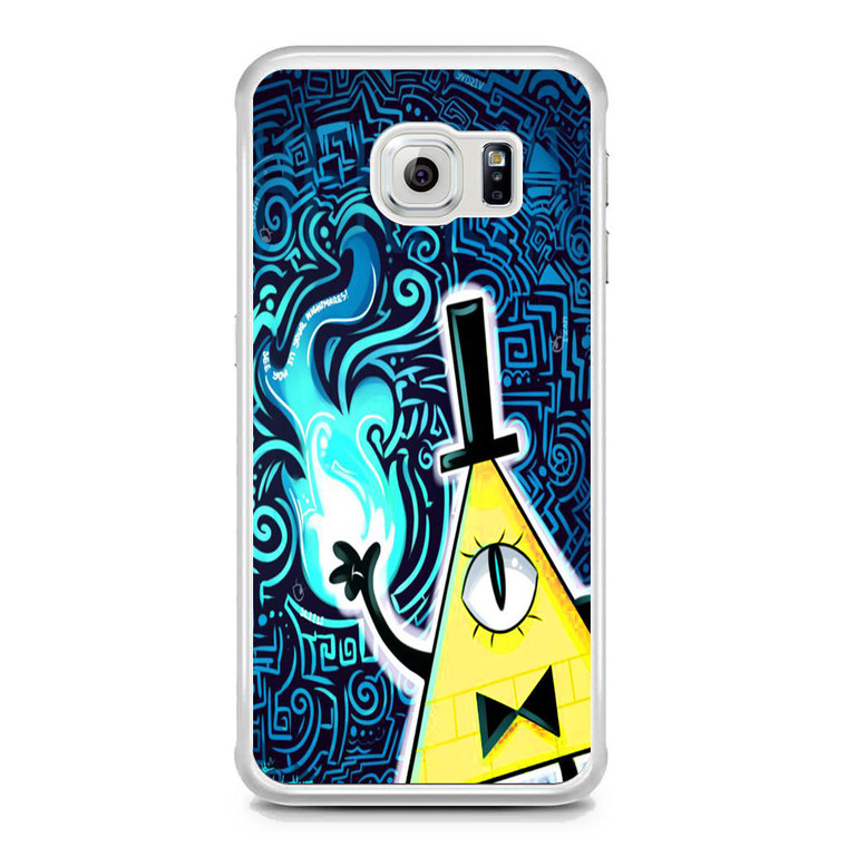 Gravity Falls Bill Cipher Samsung Galaxy S6 Edge Case