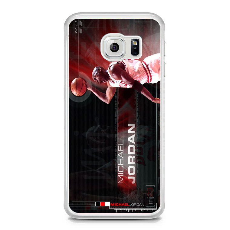 Michael Jordan NBA Legend Samsung Galaxy S6 Edge Case