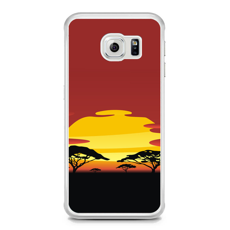 African Sunset Samsung Galaxy S6 Edge Case