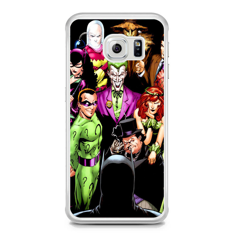 Batman All Villains Samsung Galaxy S6 Edge Case