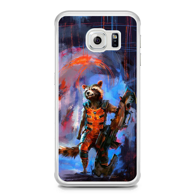 Guardians Of The Galaxy Rocket Racoon Samsung Galaxy S6 Edge Case