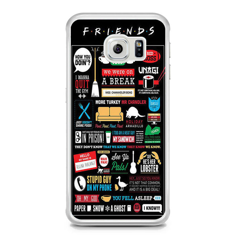 Friends TV Show Samsung Galaxy S6 Edge Case