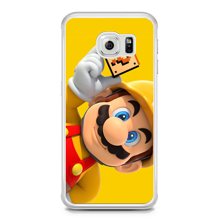 Super Mario Maker Samsung Galaxy S6 Edge Case