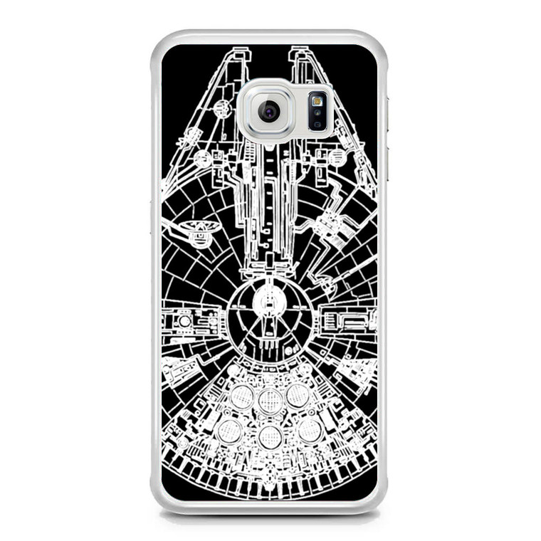 Star Wars Millenium Falcon Samsung Galaxy S6 Edge Case