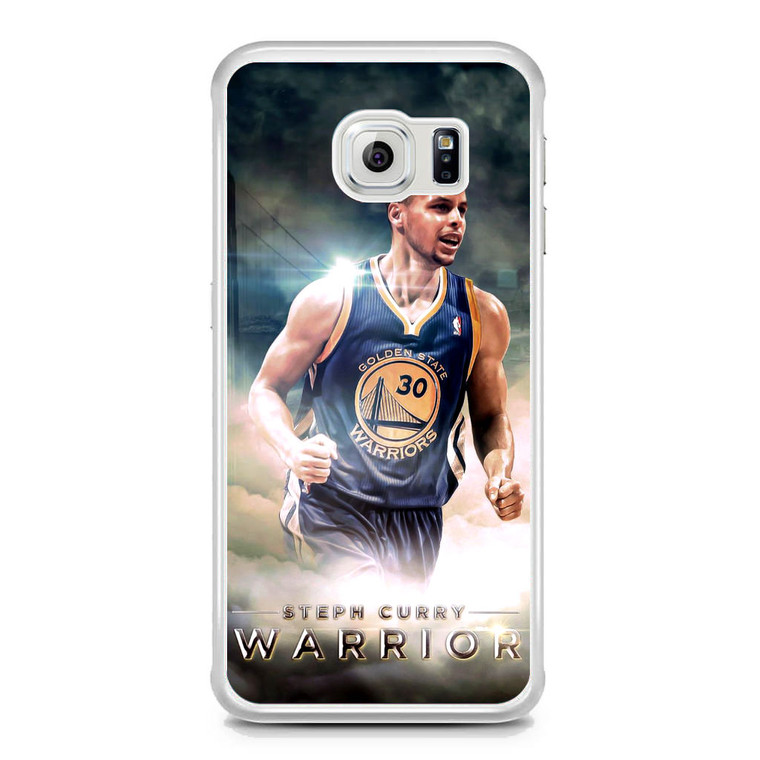 Stephen Curry Warrior Paster Samsung Galaxy S6 Edge Case