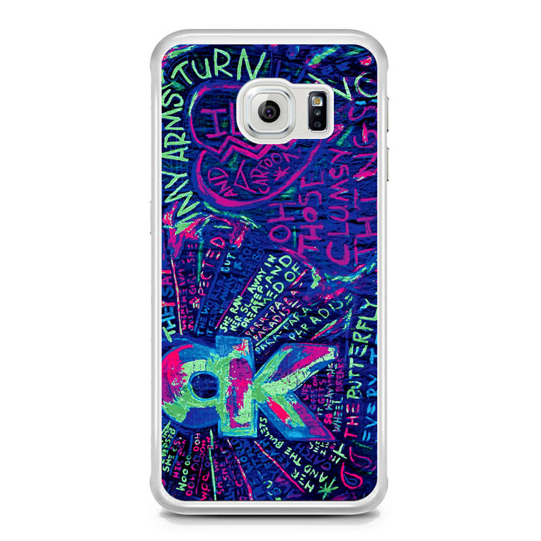 Coldplay Lyrics Samsung Galaxy S6 Edge Case