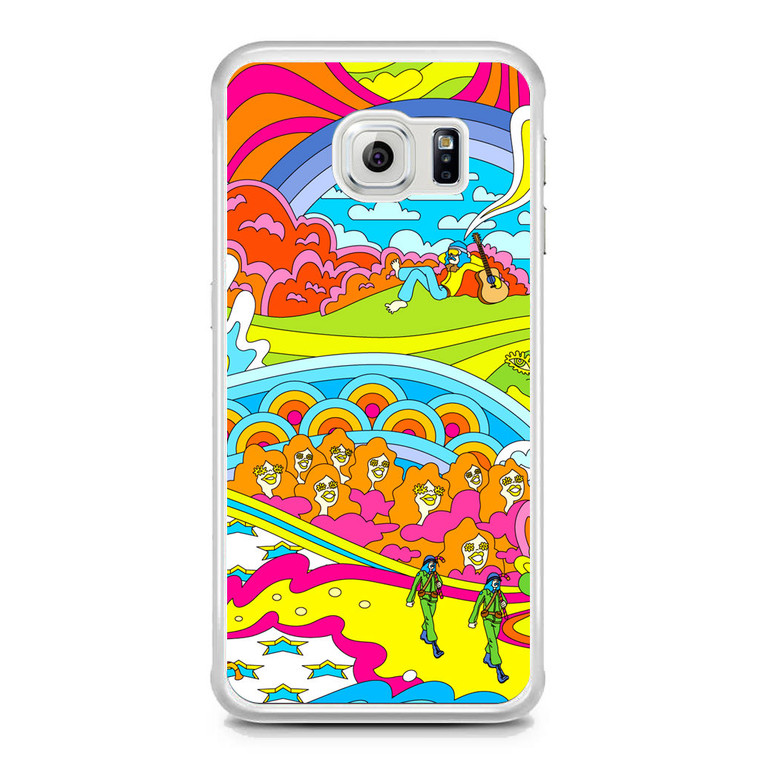 Colorful Doodle Samsung Galaxy S6 Edge Case